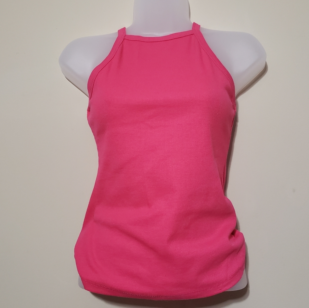 Jack Daws Solid Halter Top